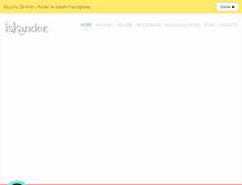 Tablet Screenshot of iskandermusic.com